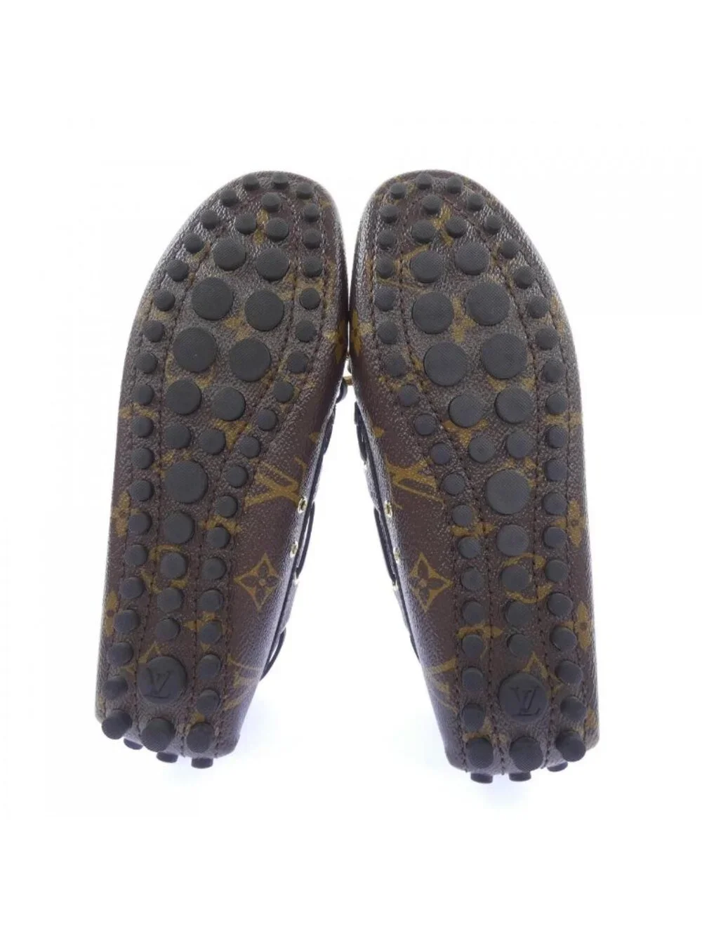 Louis Vuitton Monogram Reverse Gloria Line Loafers Shoes